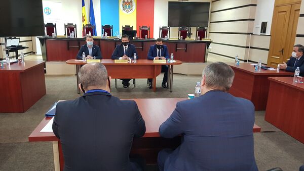 Встреча в Центризбиркоме Молдовы с наблюдателями от России и МПА СНГ - Sputnik Moldova-România