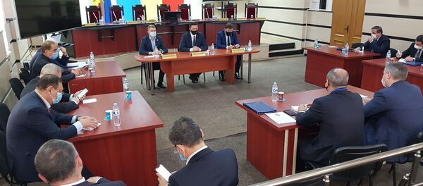 Встреча в Центризбиркоме Молдовы с наблюдателями от России и МПА СНГ - Sputnik Moldova