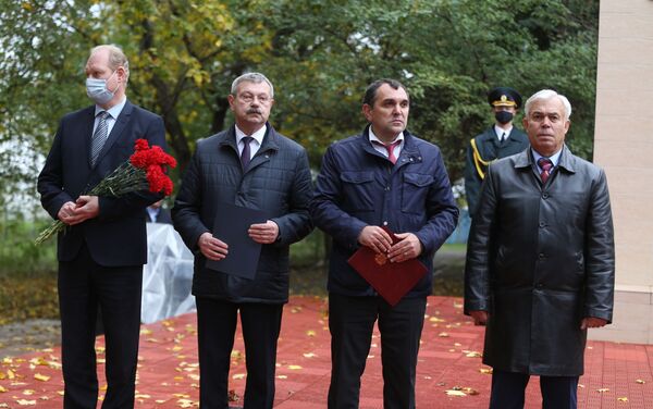 На мероприятии почтили память всех павших героев Великой Отечественной войны.  - Sputnik Молдова