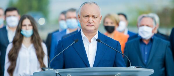 Презентация предвыборной платформы независимого кандидата на пост президента Игоря Додона  - Sputnik Moldova