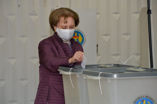 Зинаида Гречаный на выборах президента Молдавии - Sputnik Молдова
