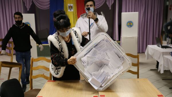 Numărarea voturilor la alegerile președintelui Moldovei - Sputnik Молдова