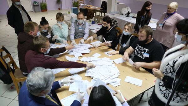 Numărarea voturilor la alegerile președintelui Moldovei - Sputnik Молдова
