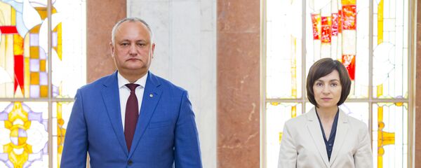 Игорь Додон и Майя Санду - Sputnik Moldova