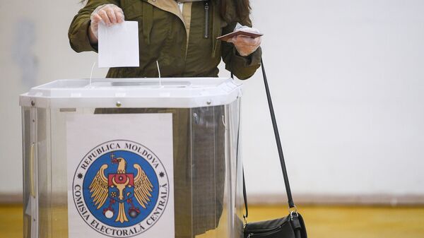 Голосование на выборах президента Молдавии в Москве - Sputnik Moldova
