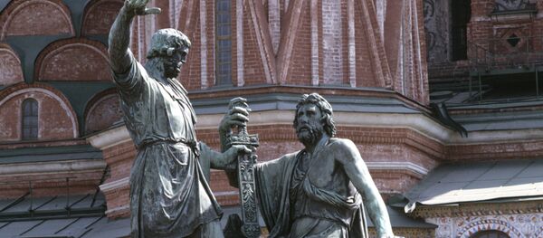 Памятник Минину и Пожарскому - Sputnik Moldova