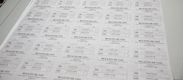 Бюллетень для голосования на президентских выборах второй тур - Sputnik Молдова