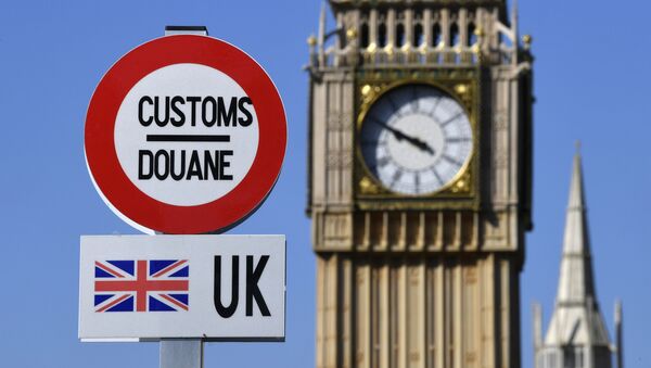 UK, Big Ben, London, UK flag, customs - Sputnik Moldova