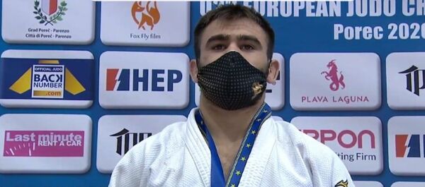 Judocanul Victor Sterpu, campion european U23 - Sputnik Moldova