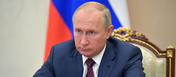 Президент РФ В. Путин провел рабочую встречу с губернатором Тульской области А. Дюминым - Sputnik Moldova