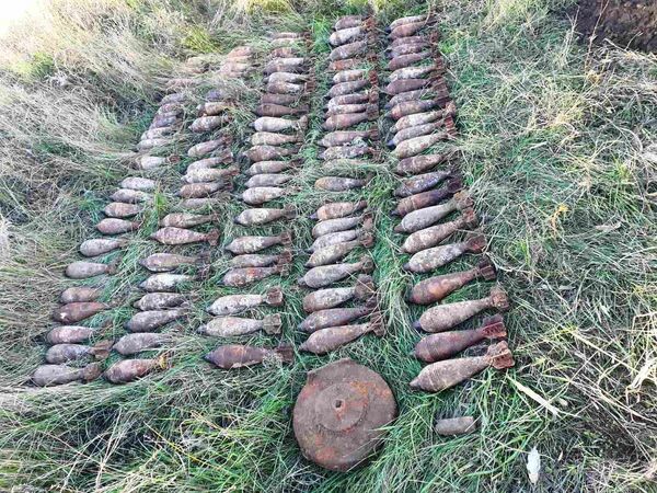 Un arsenal de muniții, găsit pe un teren agricol Un arsenal de muniții, găsit pe un teren agricol - Sputnik Moldova