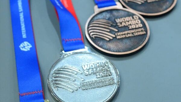 Медали Чемпионата мира по самбо 2020 - Sputnik Молдова