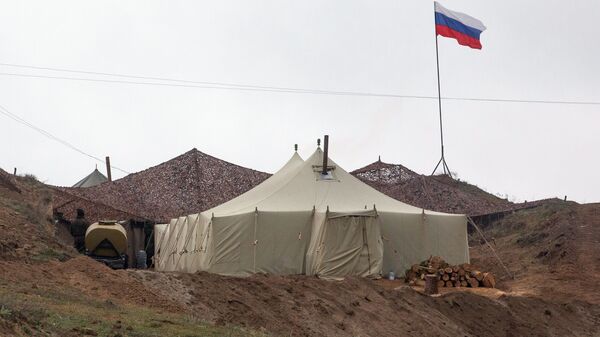 База российских миротворцев в Нагорном Карабахе - Sputnik Молдова