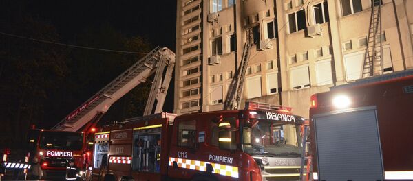 Incendiu Piatra Neamț - Sputnik Moldova-România