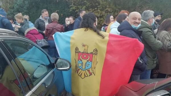Moldovenii votează la Frankfurt - Sputnik Moldova-România