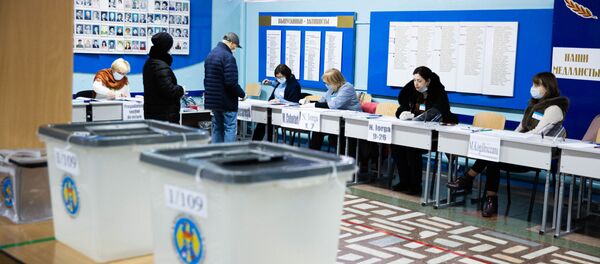 Выборы президента Молдовы голосование - Sputnik Moldova