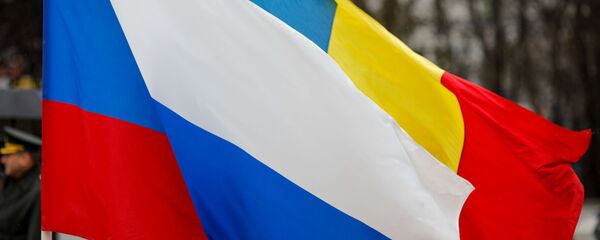 Drapelele Rusiei și României - Sputnik Moldova-România