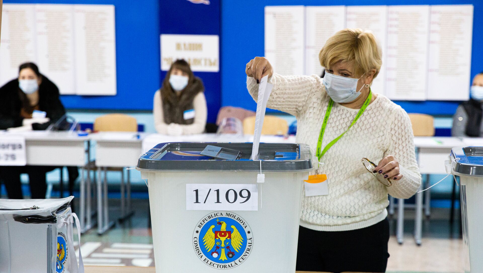 Выборы президента Молдовы голосование - Sputnik Молдова, 1920, 26.05.2021