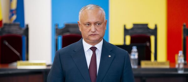 Цик Игорь Додон - Sputnik Moldova