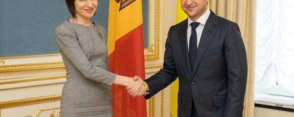 Întâlnirea dintre președintele Ucrainei și premierul Republicii Moldova - Sputnik Moldova