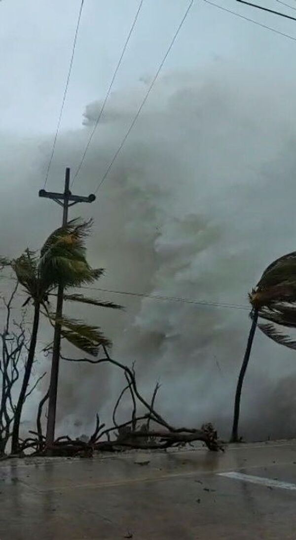 Ураган Йота на острове Сан-Андрес, Колумбия - Sputnik Молдова