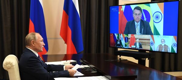 Президент РФ В. Путин принял участие в работе XII саммита БРИКС Президент РФ В. Путин принял участие в работе XII саммита БРИКС - Sputnik Молдова