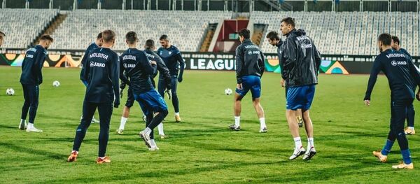 Naționala de fotbal a Moldovei înainte de meciul cu naționala Kosovo Naționala de fotbal a Moldovei înainte de meciul cu naționala Kosovo - Sputnik Moldova