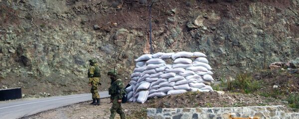 Российские миротворцы у монастыря Дадиванк в Нагорном Карабахе - Sputnik Moldova