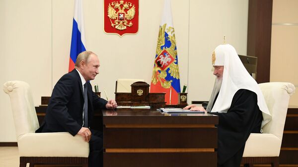 Russia Putin Patriarch - Sputnik Moldova