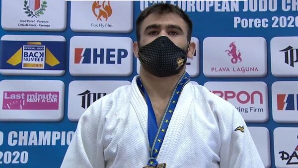 Judocanul Victor Sterpu, campion european U23 - Sputnik Moldova-România