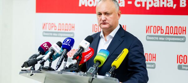 Igor Dodon Igor Dodon - Sputnik Moldova-România