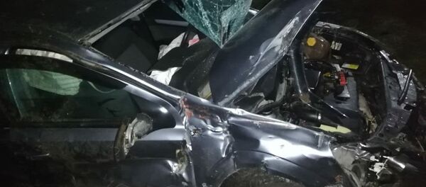 O mașină a fost lovită de un tren - Sputnik Moldova