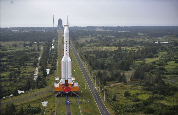 Ракеты доставляют на космодром Вэньчан. - Sputnik Молдова