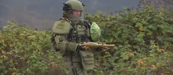 Muncă de durată: Geniștii ruși în Nagorno-Karabah - Sputnik Moldova