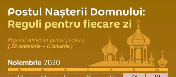 Postul Nașterii Domnului - Sputnik Moldova