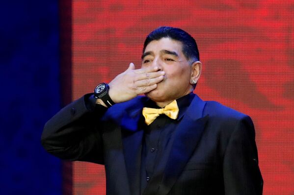 Legenda fotbalului Diego Maradona la Kremlin, 2017 - Sputnik Moldova
