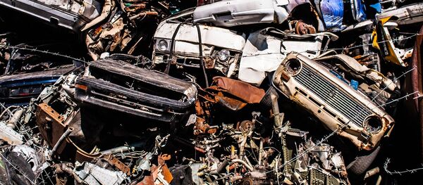 Cimitir de mașini - Sputnik Moldova-România