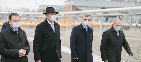 Vizitarea Stației de comprimare gaze naturale Jupa, cu ocazia finalizării lucrărilor la gazoductul BRUA - Faza I Vizitarea Stației de comprimare gaze naturale Jupa, cu ocazia finalizării lucrărilor la gazoductul BRUA - Faza I - Sputnik Moldova-România
