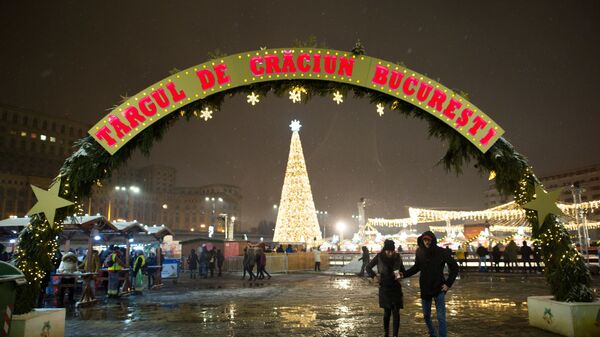 Târgul de Crăciun, București - Sputnik Moldova-România