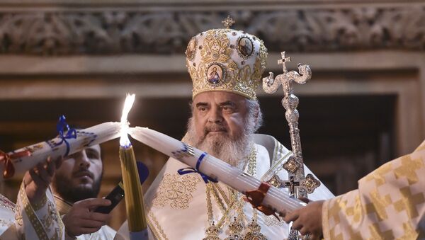 Patriarhul Daniel la Palatul Mitropoliei din Bucuresti - Sputnik Moldova-România