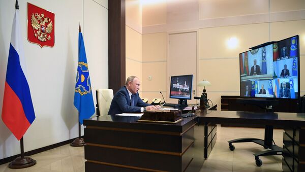 Президент РФ В. Путин провел сессию Совета коллективной безопасности ОДКБ - Sputnik Молдова