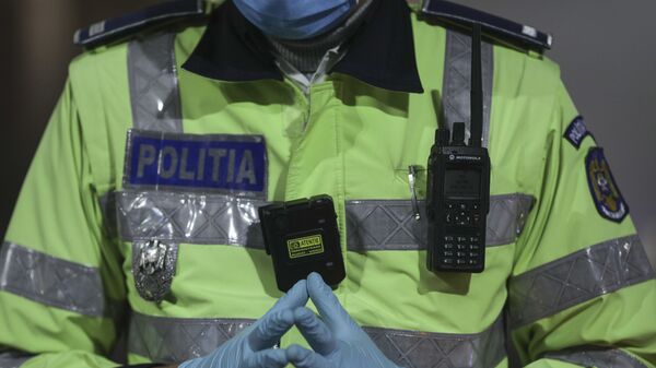 Polițist. Poliția română - Sputnik Moldova-România