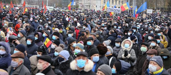 Протест в Кишиневе 6 декабря - Sputnik Moldova