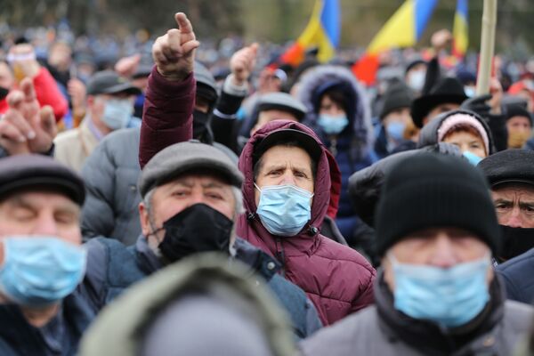 Протест в Кишиневе 6 декабря - Sputnik Молдова