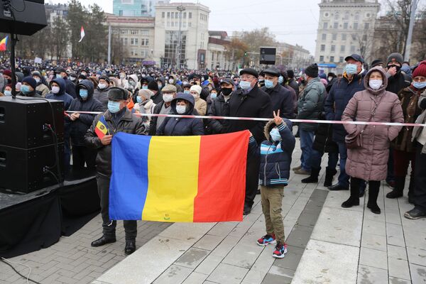 Протест в Кишиневе 6 декабря - Sputnik Moldova