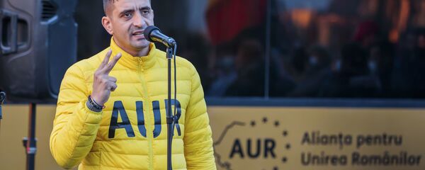 George Simion, AUR - Sputnik Moldova-România