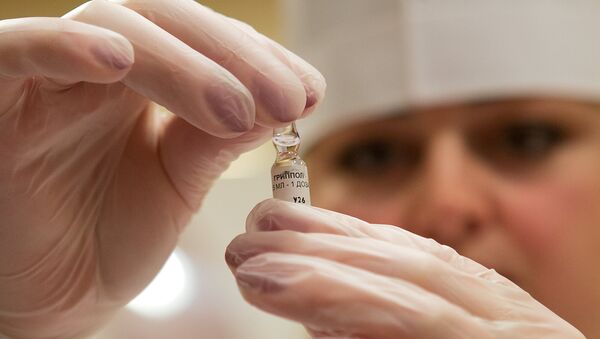 Вакцинация против гриппа центрального аппарата Роспотребнадзора - Sputnik Moldova