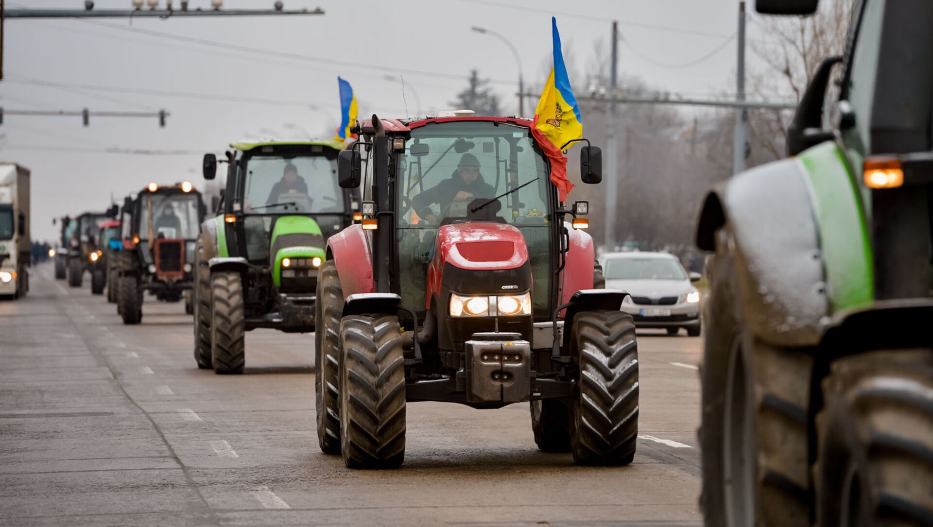 Protestul agricultorilor din 2020 - Sputnik Moldova, 1920, 11.03.2021