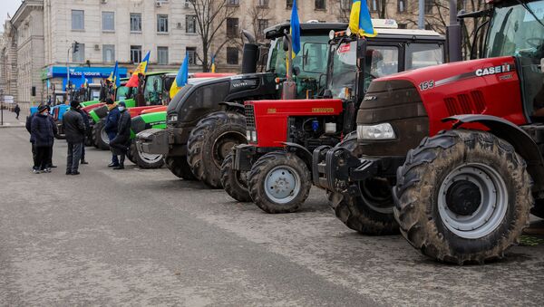 Agricultorii reiau protestele în Capitală - Sputnik Молдова