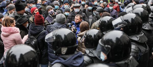 Протест аграриев в Кишиневе - Sputnik Moldova